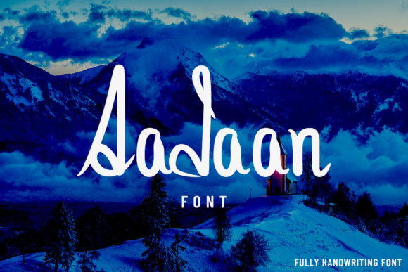 Aadaan: The Elegant Script Font for Modern Designers