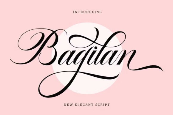 Bagilan: The Elegant Script for Timeless Design