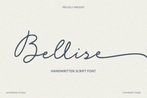 Bellise: A Modern Script Font for Standout Branding