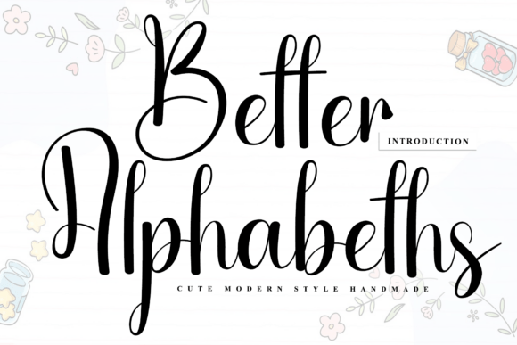 Better Alphabeths: A Script Font with Artisanal Soul