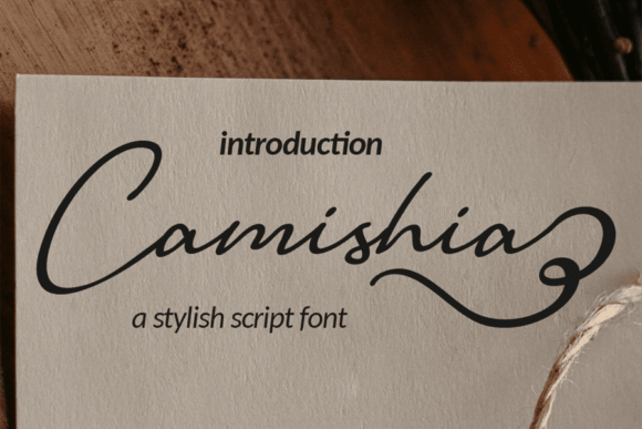 Camishia: Blending Classic Calligraphy with Modern Design