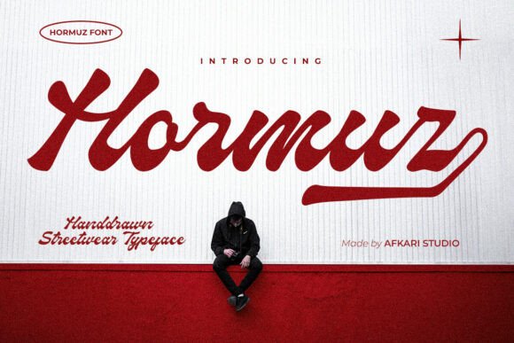 Hormuz: The Bold Handwritten Font for Streetwear Branding