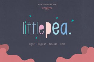 Little Pea: A Creative Font with a Unique Style