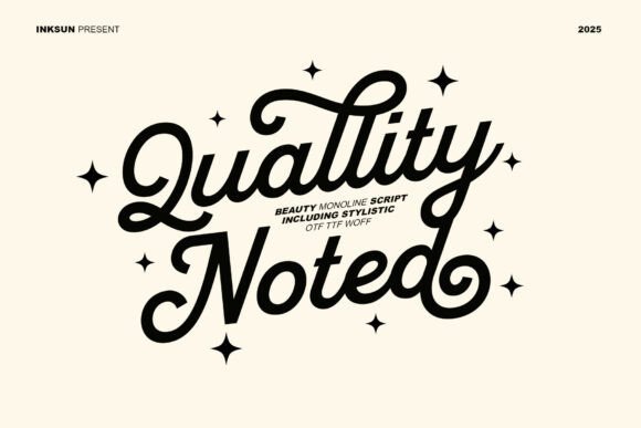 Quallity Noted: A Friendly Script for Modern Projects
