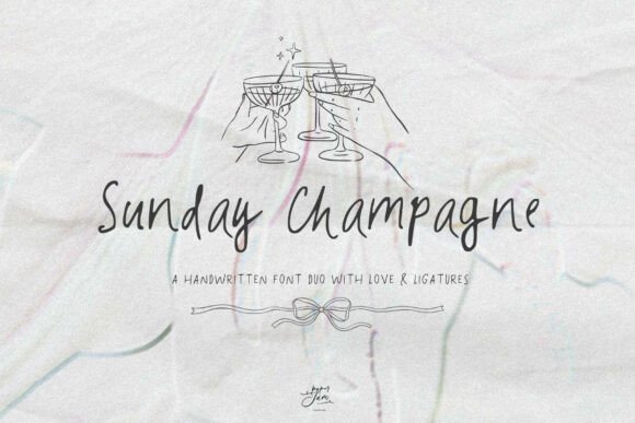 Sunday Champagne: A Font Duo for Effortless Elegance