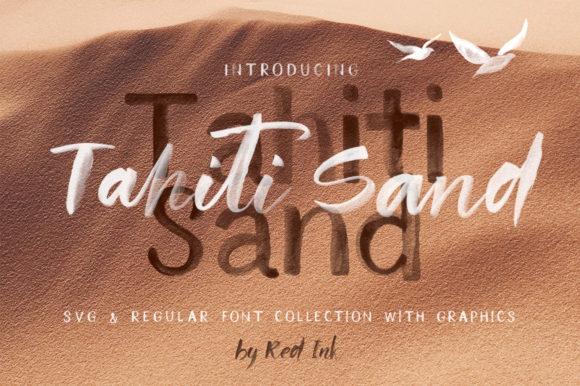 Tahiti Sand: The Script Font for Holiday and Resort Designs